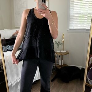 BCBG silk like top
